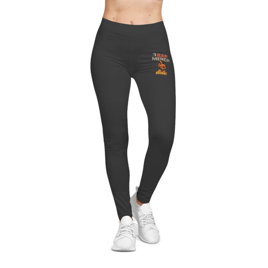 Stylish Women's Casual Leggings with Rap Theme – Great for Athleisure, Street Style, and Everyday Wear