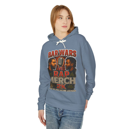 Bar Wars Crop Hoodie, Streetwear, Music Lover Gift, Casual Wear, Festival Apparel, Unique Rap Merchandise