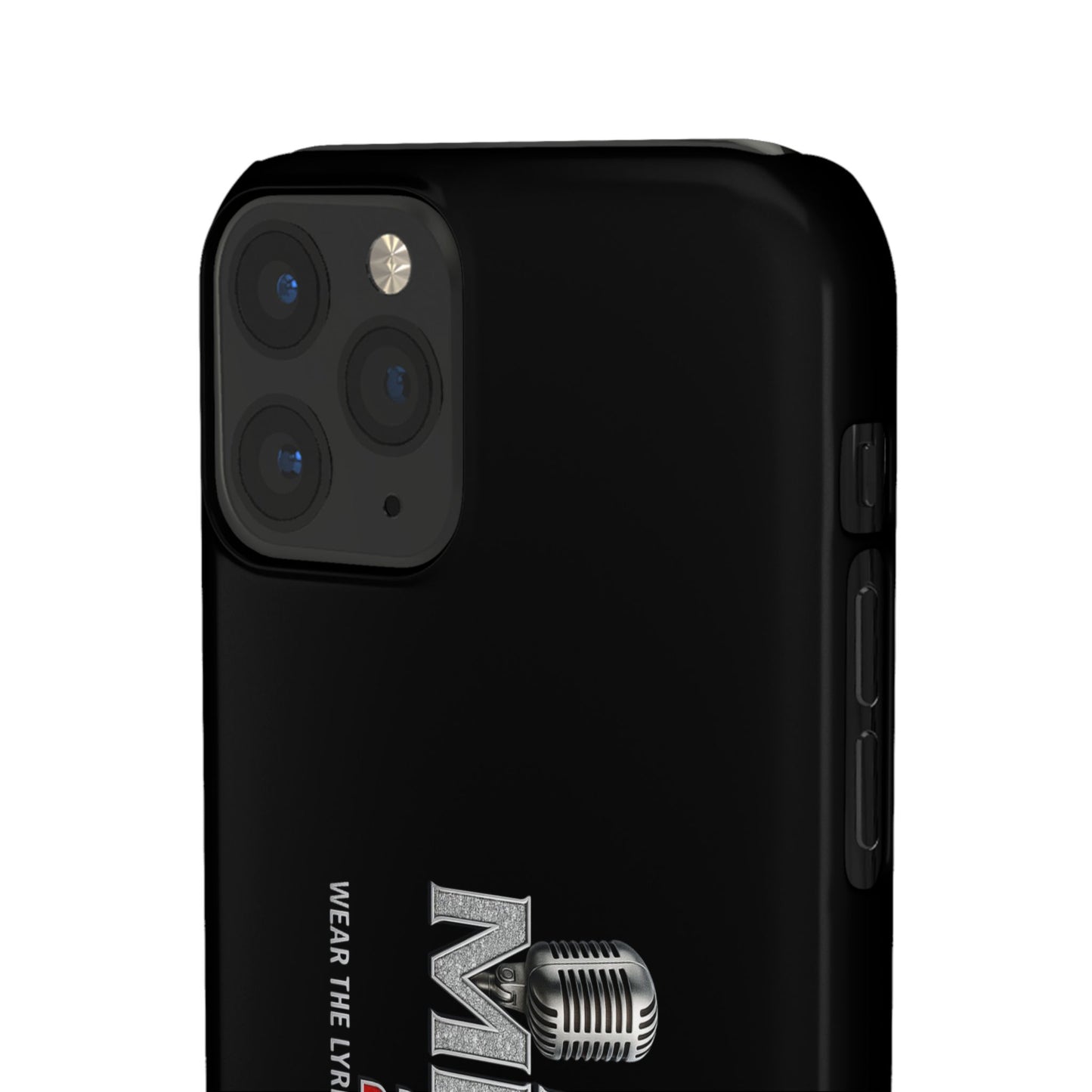 Rap Merch Snap Case for Music Lovers, Hip Hop Phone Cover, Mobile Accessories, Gift for Musicians, Trendy Phone Case