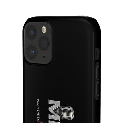 Rap Merch Snap Case for Music Lovers, Hip Hop Phone Cover, Mobile Accessories, Gift for Musicians, Trendy Phone Case