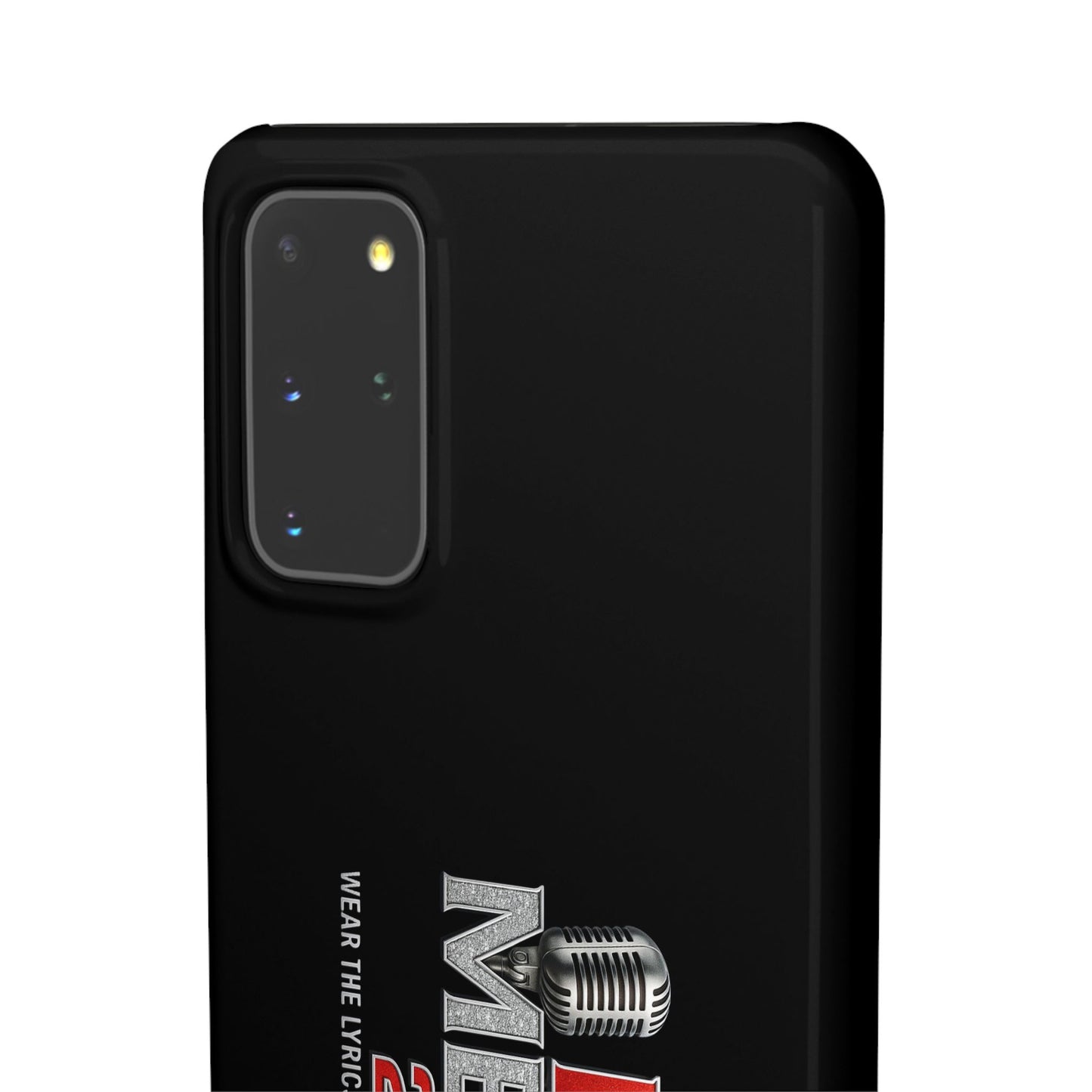 Rap Merch Snap Case for Music Lovers, Hip Hop Phone Cover, Mobile Accessories, Gift for Musicians, Trendy Phone Case