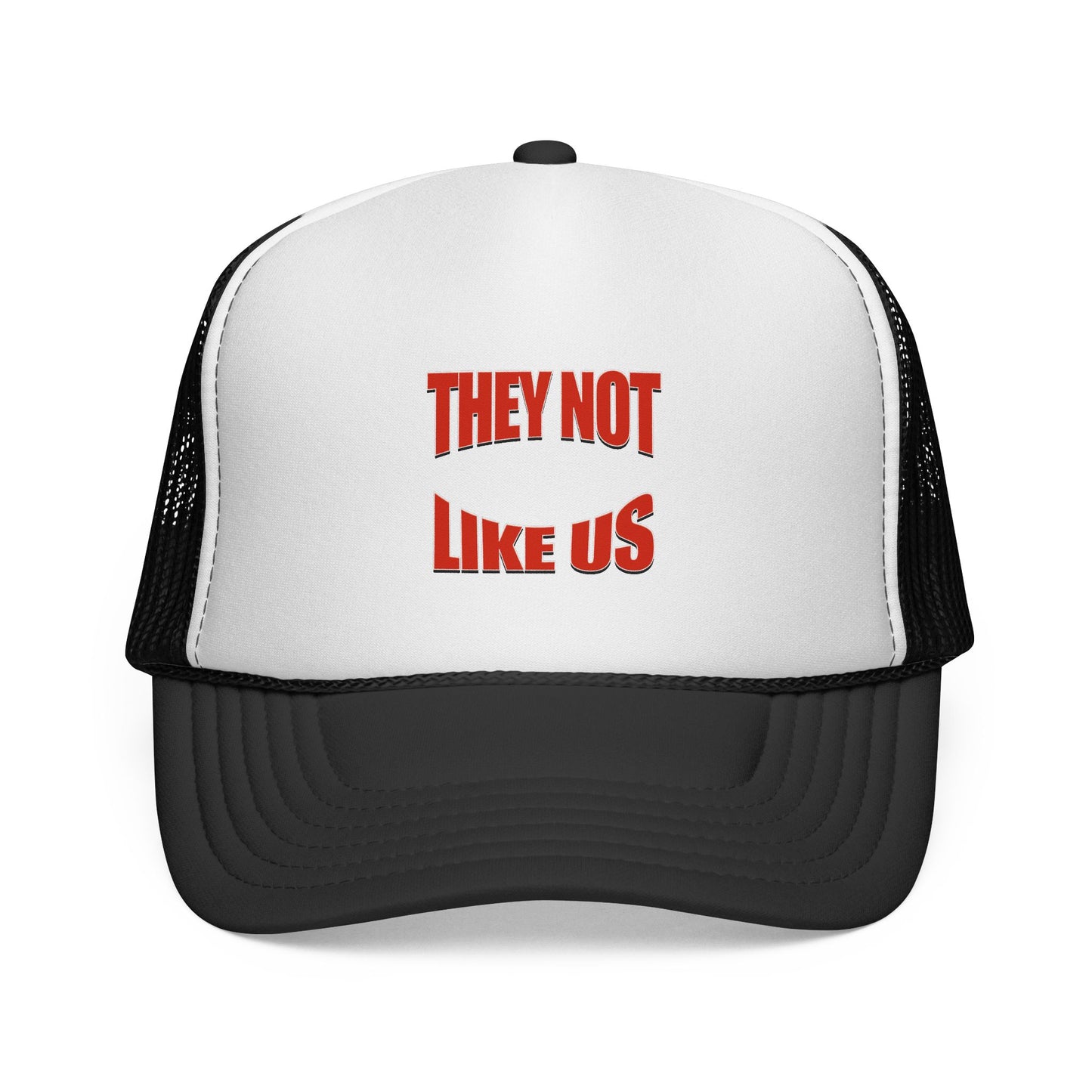 They Not Like Us Bold Statement Trucker Cap - Perfect for Casual Outings, Gifts for Friends, Outdoor Adventures, Sports Events, Summer Festivals