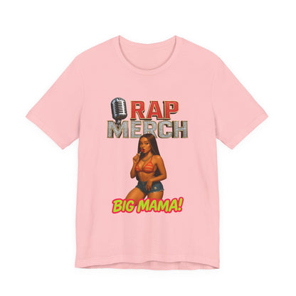 Rap Merch Big Mama Unisex Jersey Tee, Music Fans Shirt, Hip-Hop Apparel, Concert Outfit, Gift for Her