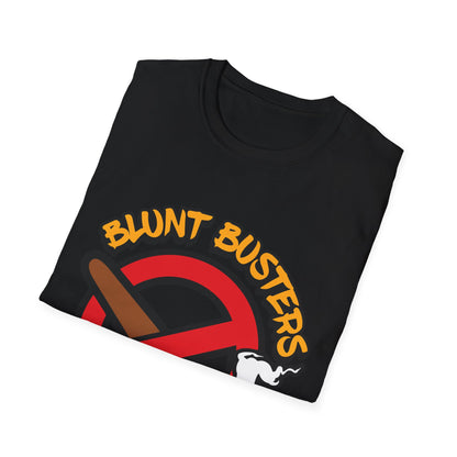 Promo Pack Blunt Busters Unisex T-Shirt with Playful Quotes, Perfect Gift for Friends, Everyday Wear, Party, Casual Outings, Funny Statement Tee