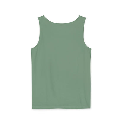 Rap Merch Garment-Dyed Tank Top - Unisex Music Apparel, Hip-Hop Fashion, Casual Summer Wear, Gift for Music Lovers, Festival Clothing