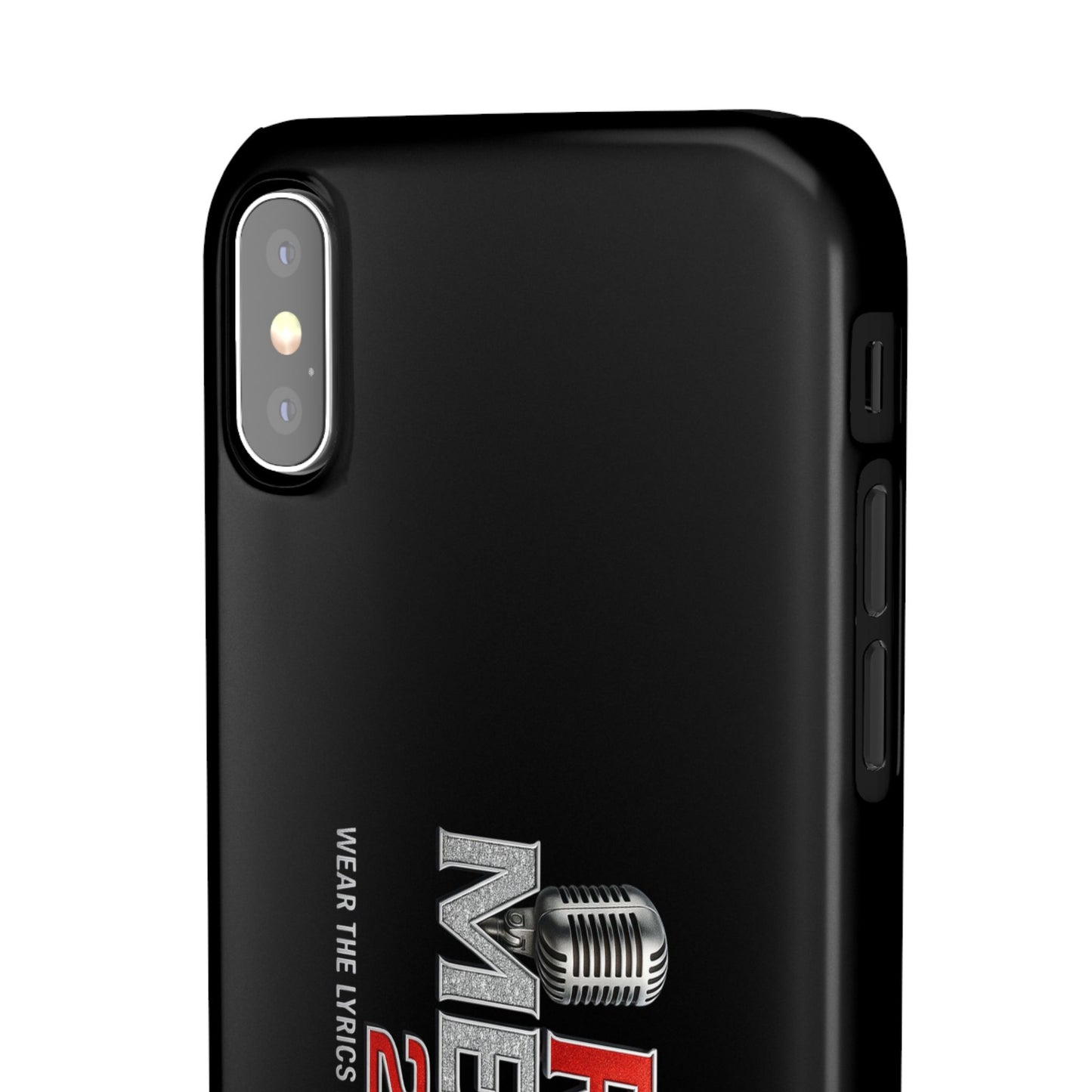 Rap Merch Snap Case for Music Lovers, Hip Hop Phone Cover, Mobile Accessories, Gift for Musicians, Trendy Phone Case