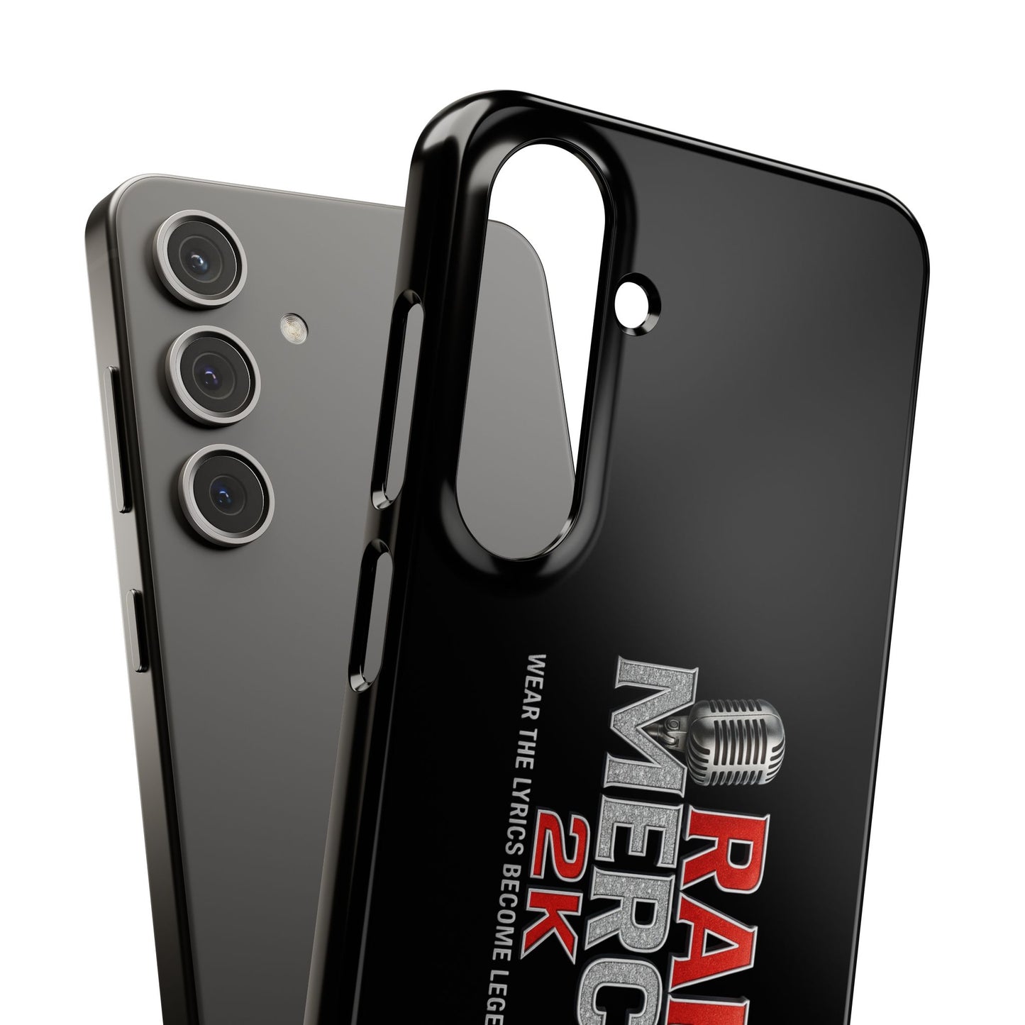 Rap Merch Snap Case for Music Lovers, Hip Hop Phone Cover, Mobile Accessories, Gift for Musicians, Trendy Phone Case