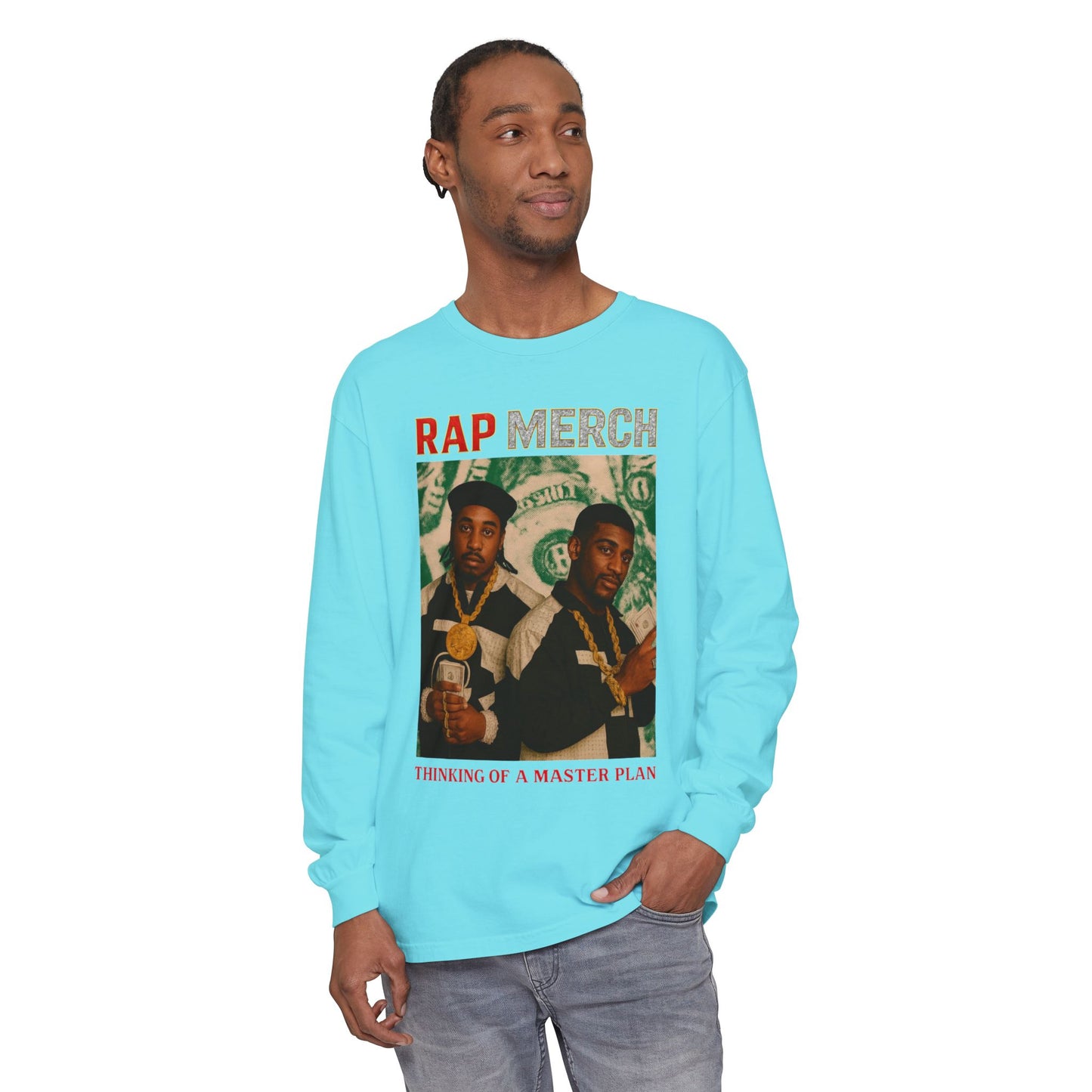 Retro Rap Long Sleeve Tee, Unisex Music Shirt, Hip Hop Tee, Vintage Rap Merchandise, Gift for Music Lovers, Streetwear Top
