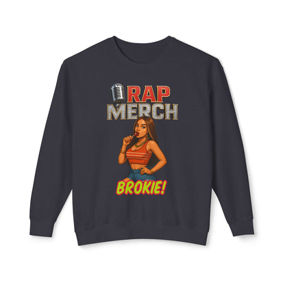 Rap Merch Unisex Crewneck Sweatshirt - Cool Hip-Hop Style, Perfect Gift for Music Lovers, Casual Streetwear, Birthday and Concert Attire
