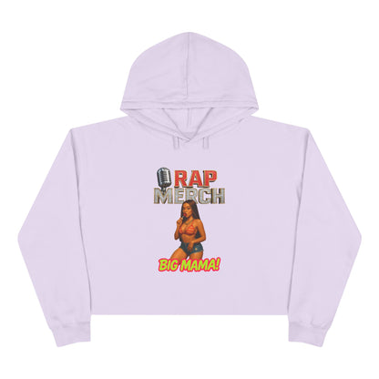 Rap Merch Crop Hoodie, Big Mama Hoodie, Music Lover Gift, Funny Hoodie for Her, Streetwear Crop Top, Casual Cozy Outfit