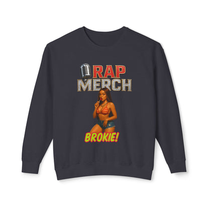 Rap Merch Unisex Crewneck Sweatshirt, Hip-Hop Apparel, Music Merchandise, Trendy Gift, Casual Wear