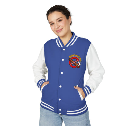 Fun Unisex Heavyweight Letterman Jacket - Retro College Style, Perfect for Casual Outings, Gifts for Him or Her, Air Freshener Design, [...]