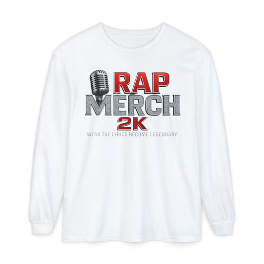 Rap Merch Long Sleeve T-Shirt - Legendary Lyrics Apparel, Music Lover Gift, Unisex Fashion, Casual Wear, Concert Merchandise