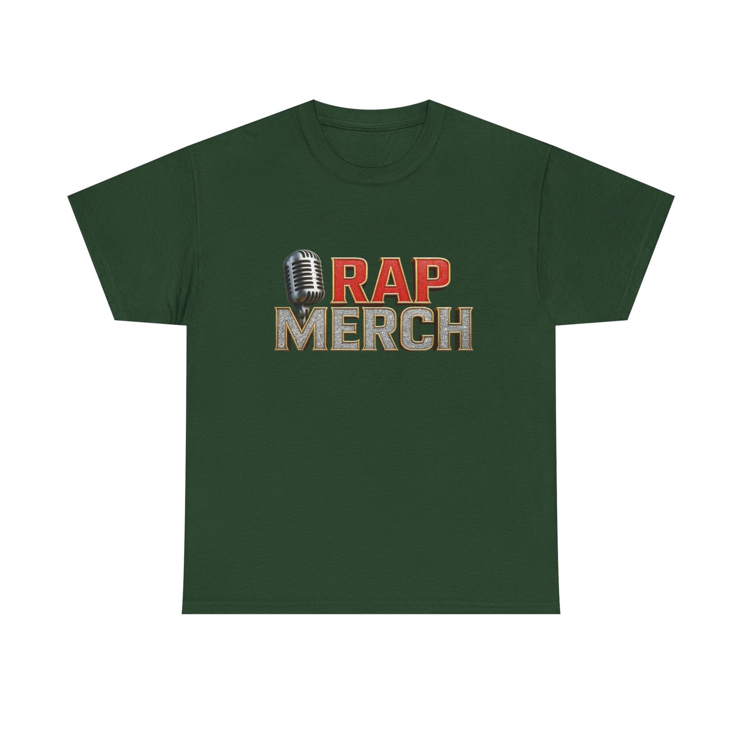 Rap Merch Unisex Heavy Cotton Tee - Hip Hop Style Shirt, Music Lover Gift, Streetwear Apparel, Festival Wear, Casual Outfit