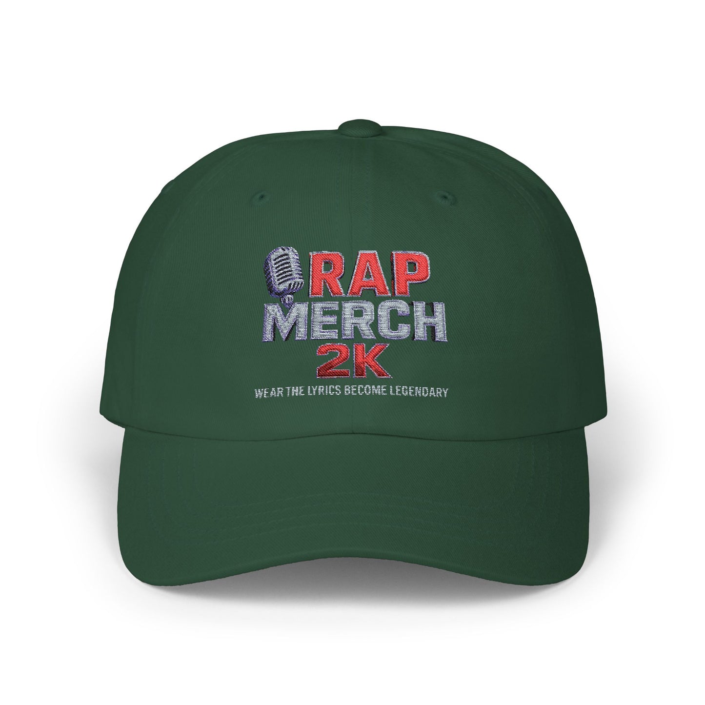 Rapper Dad Cap - Classic Cap for Men, Hip Hop Hat, Music Lover Gift, Fashion Accessory, Casual Style