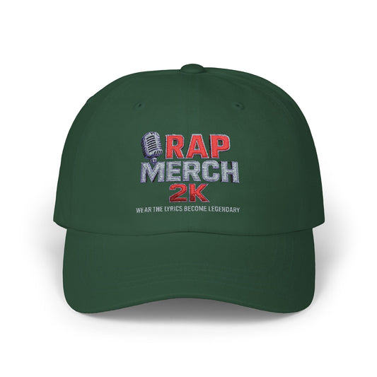 Rapper Dad Cap - Classic Cap for Men, Hip Hop Hat, Music Lover Gift, Fashion Accessory, Casual Style