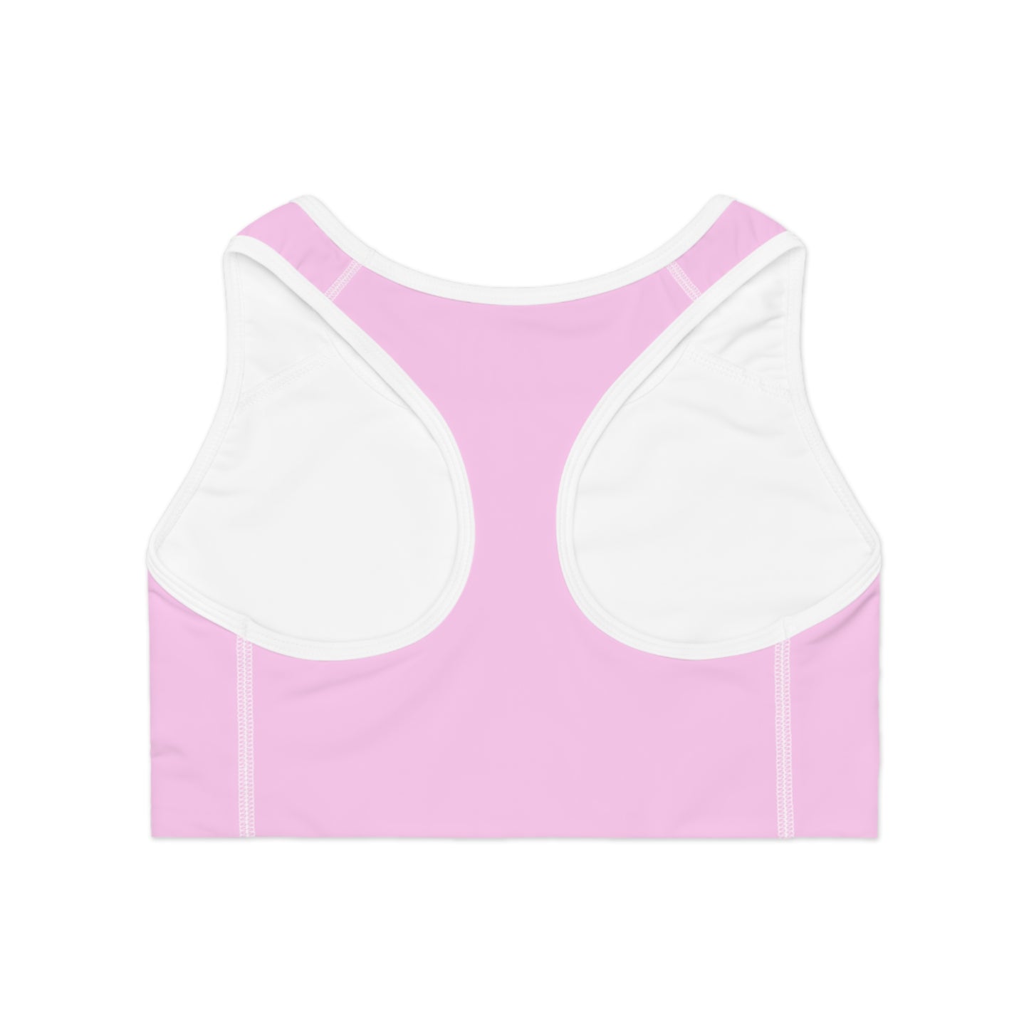 Stylish Pink Sports Bra for Fitness Enthusiasts, Workout Apparel, Activewear, Gym Clothing, Gift for Her