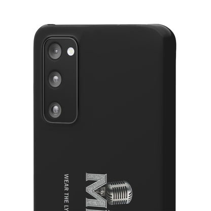 Rap Merch Snap Case for Music Lovers, Hip Hop Phone Cover, Mobile Accessories, Gift for Musicians, Trendy Phone Case