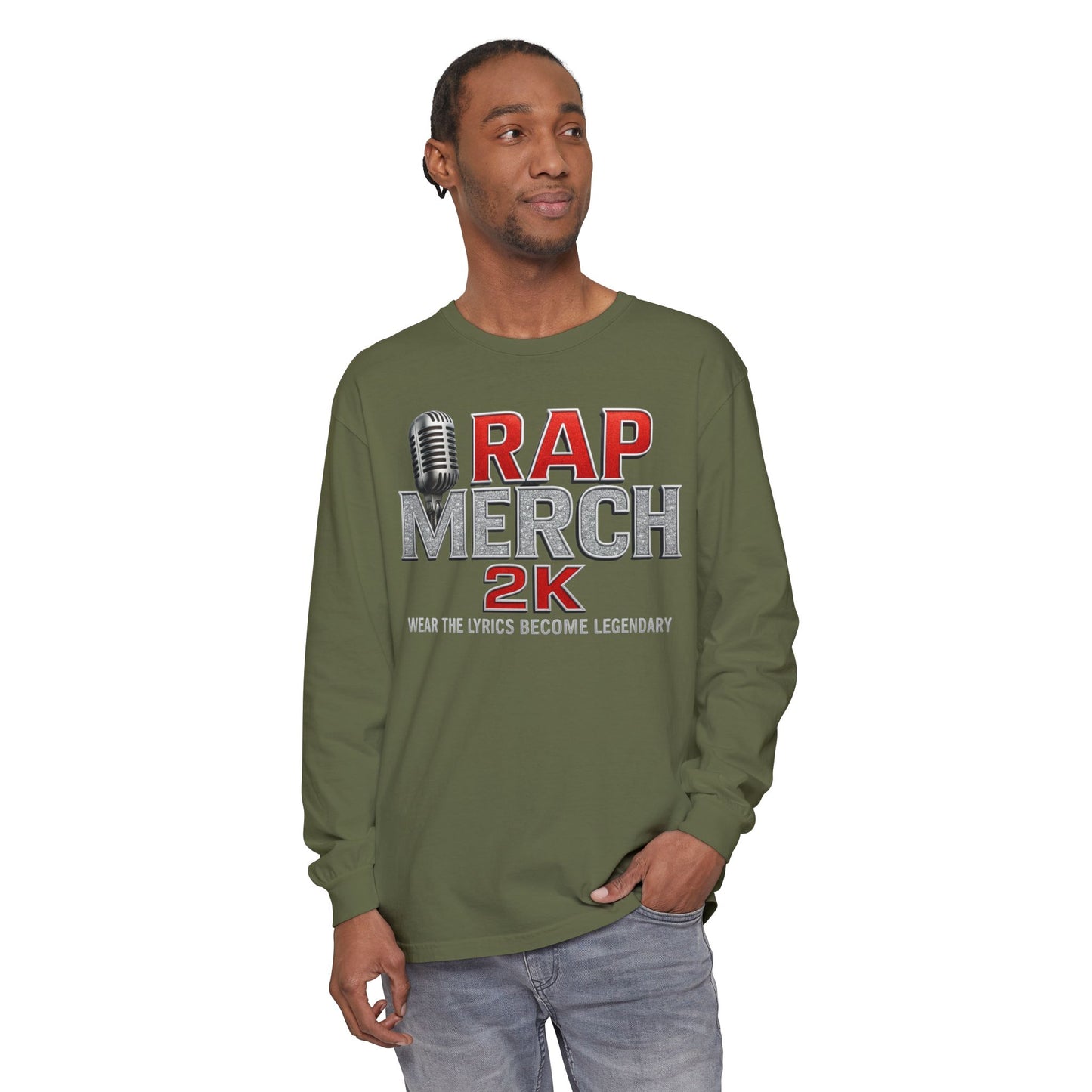 Rap Merch Long Sleeve T-Shirt - Legendary Lyrics Apparel, Music Lover Gift, Unisex Fashion, Casual Wear, Concert Merchandise