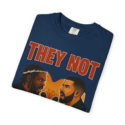 They Not Vs Like Us, Tee: Perfect for Music Lovers, Concerts, Casual Wear, Gift for Trendsetters, Versatile Everyday Style