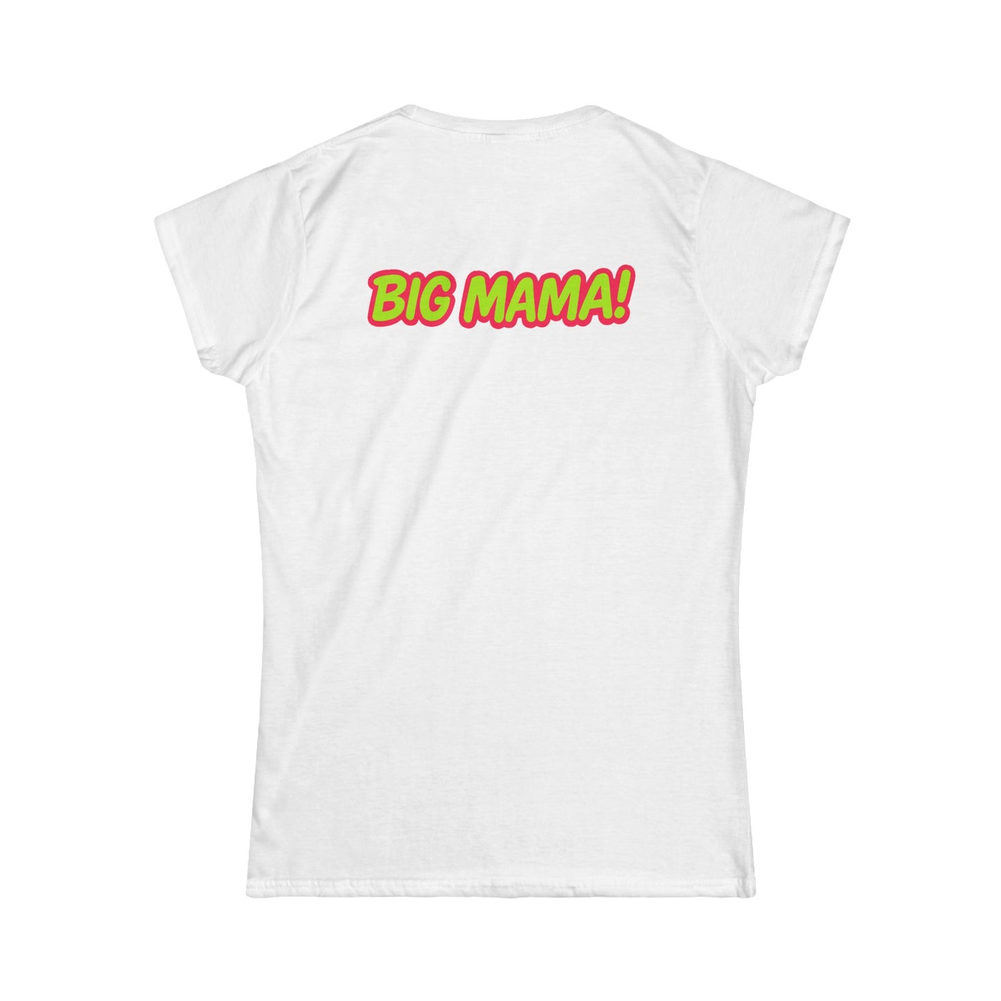 Rap Merch Women's Softstyle Tee - Big Mama Graphic Tee, Hip Hop Fashion, Gift for Music Lovers, Casual Chic Style, Birthday Gift