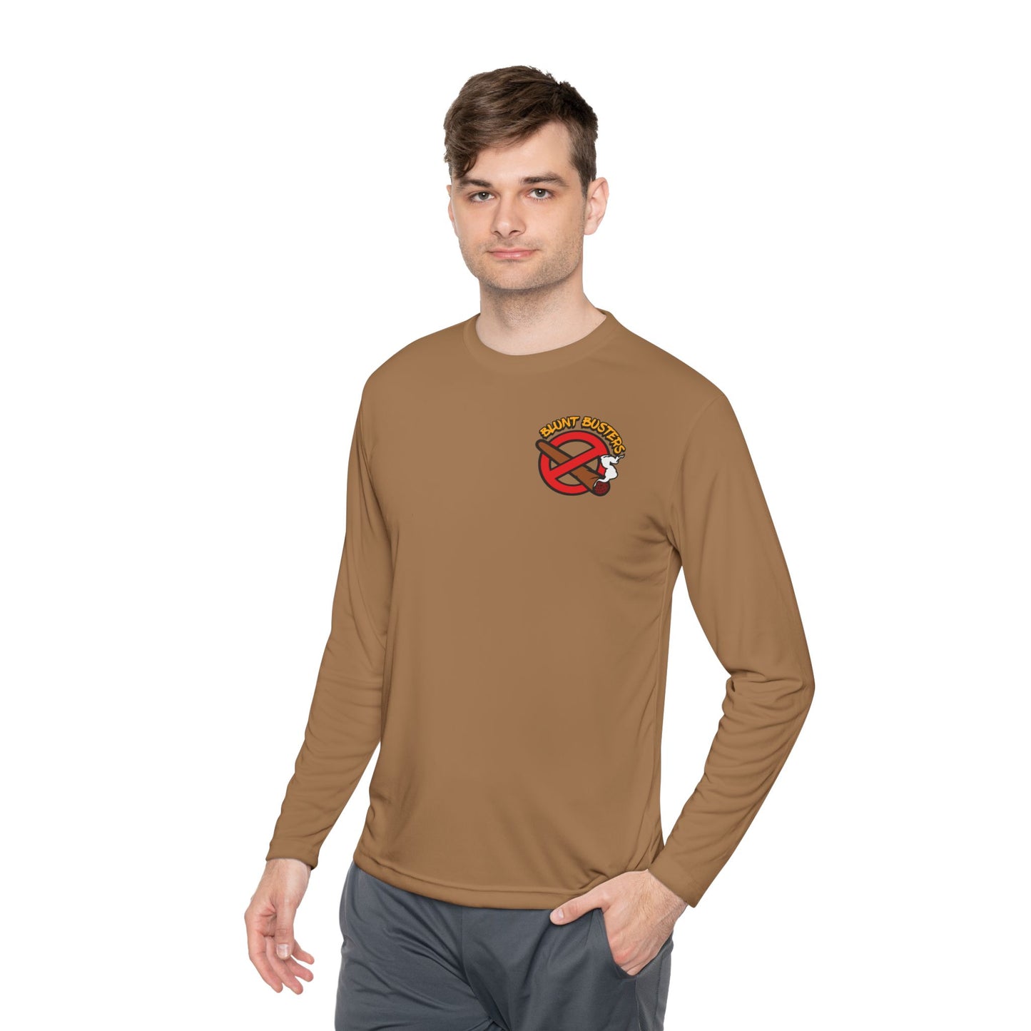 Blunt Busters Long Sleeve Tee, Perfect for Casual Wear, Gifting, Humor, and Celebrations like Birthdays or Holidays, Just for Laughs!