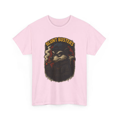 Blunt Busters Unisex Heavy Cotton Tee, Casual Wear, Graphic Tee, Gift for Smokers, Streetwear Style, Unique T-Shirt