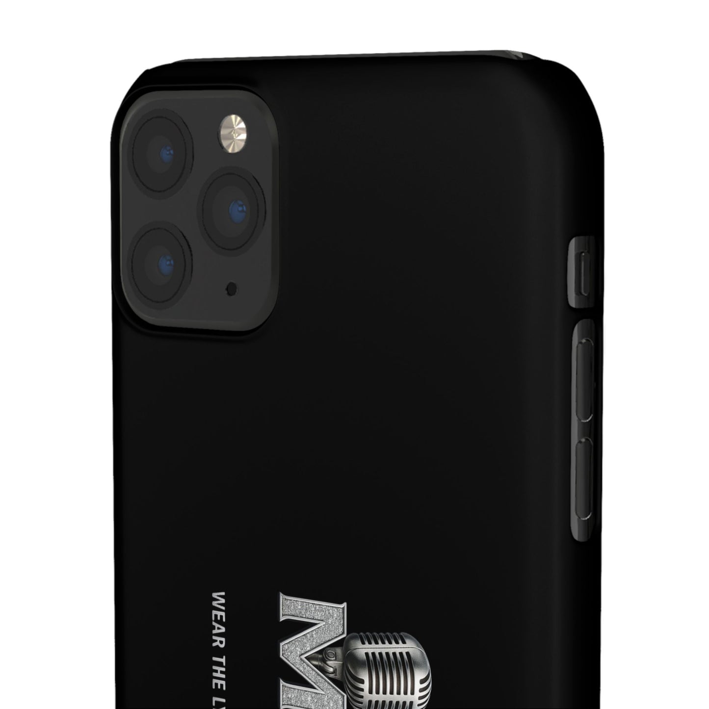 Rap Merch Snap Case for Music Lovers, Hip Hop Phone Cover, Mobile Accessories, Gift for Musicians, Trendy Phone Case
