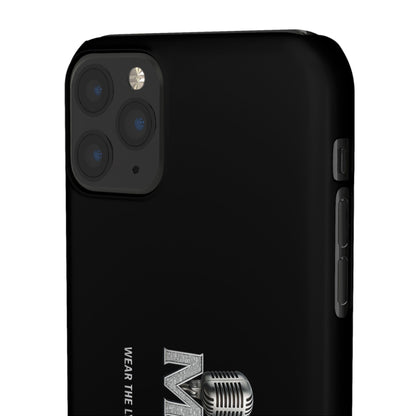 Rap Merch Snap Case for Music Lovers, Hip Hop Phone Cover, Mobile Accessories, Gift for Musicians, Trendy Phone Case