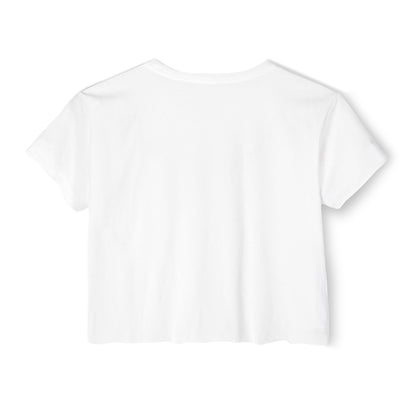 "Blunt Busters festival crop top, cute summer concert outfit with playful boho style.