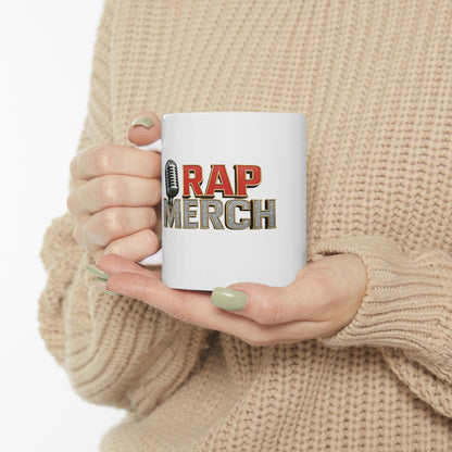 Rap Merch Mug - Perfect for Music Lovers, Coffee Enthusiasts, Gift for Friends, Collectible Merchandise, Unique Coffee Cup