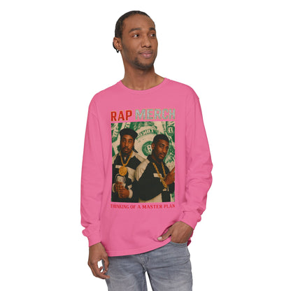 Retro Rap Long Sleeve Tee, Unisex Music Shirt, Hip Hop Tee, Vintage Rap Merchandise, Gift for Music Lovers, Streetwear Top