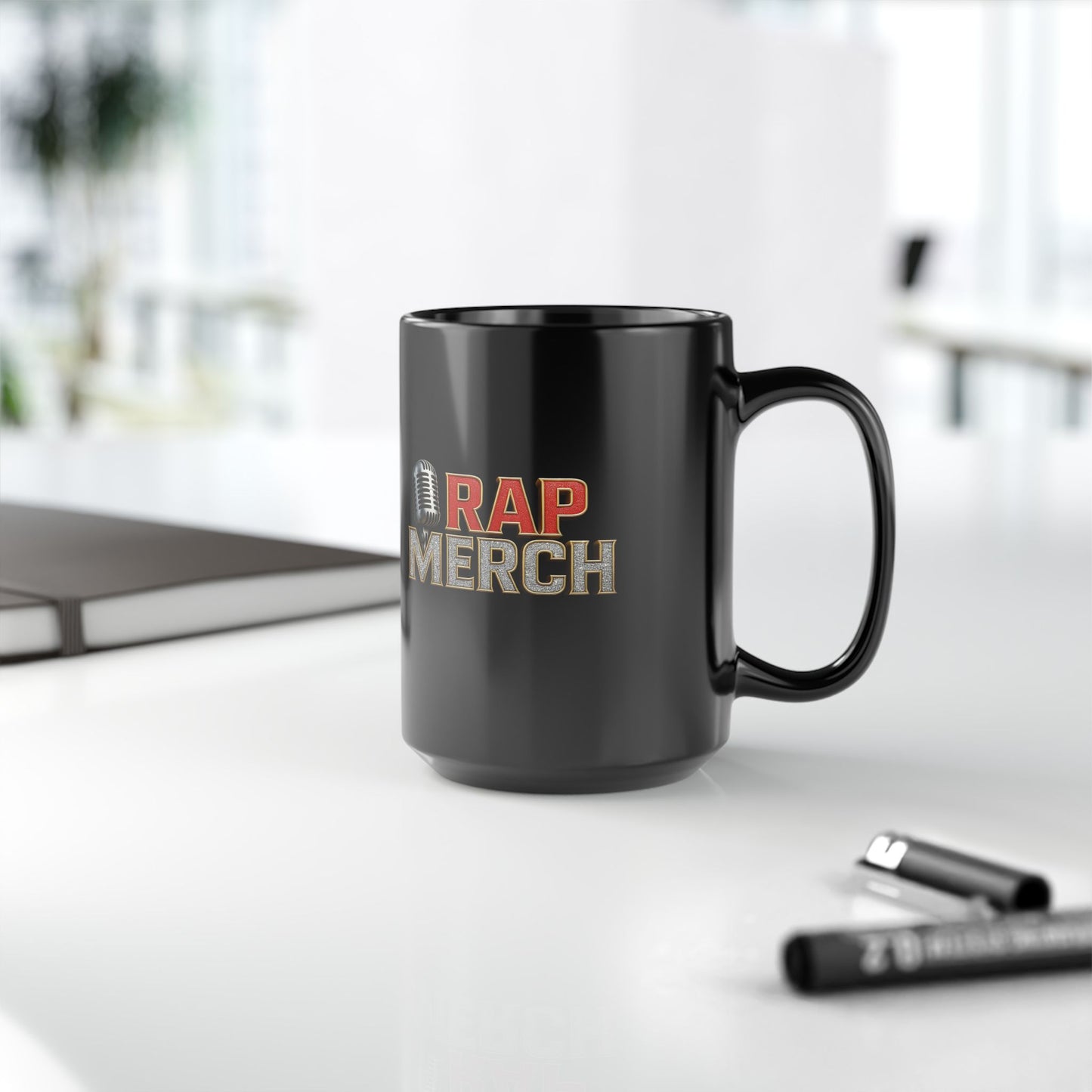 Rap Merch 2K Black Mug - Perfect Gift for Music Lovers, Coffee Enthusiasts, Hip-Hop Fans, Unique Collectible, Birthday Present