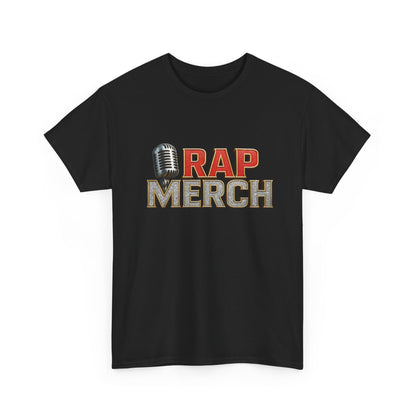 Rap Merch Unisex Heavy Cotton Tee - Hip Hop Style Shirt, Music Lover Gift, Streetwear Apparel, Festival Wear, Casual Outfit