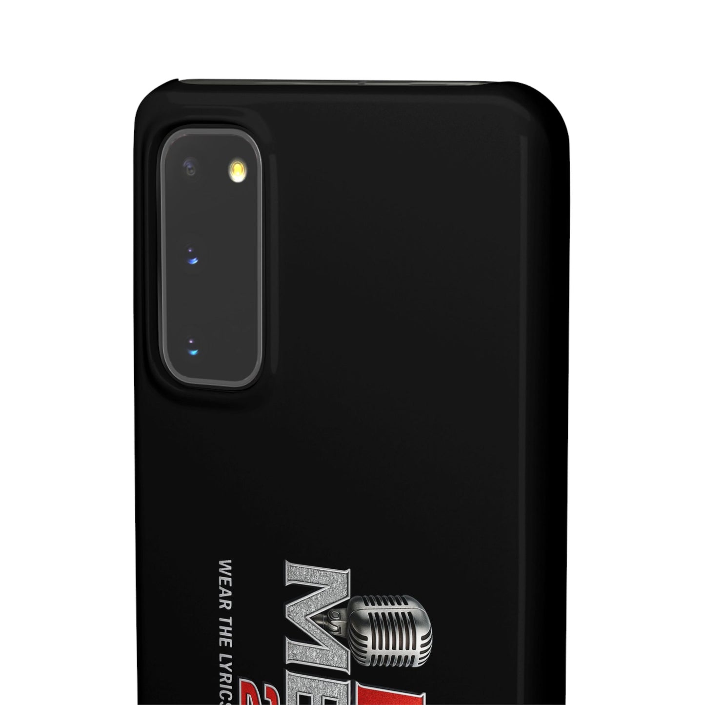 Rap Merch Snap Case for Music Lovers, Hip Hop Phone Cover, Mobile Accessories, Gift for Musicians, Trendy Phone Case