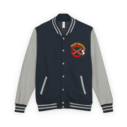 Fun Unisex Heavyweight Letterman Jacket - Retro College Style, Perfect for Casual Outings, Gifts for Him or Her, Air Freshener Design, [...]