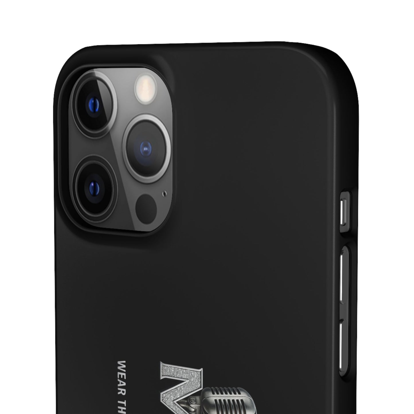 Rap Merch Snap Case for Music Lovers, Hip Hop Phone Cover, Mobile Accessories, Gift for Musicians, Trendy Phone Case