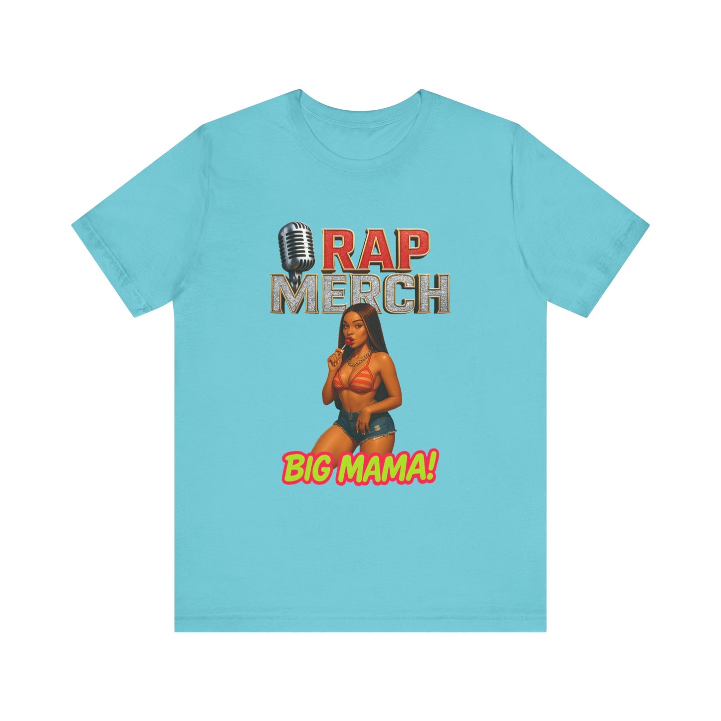 Rap Merch Big Mama Unisex Jersey Tee, Music Fans Shirt, Hip-Hop Apparel, Concert Outfit, Gift for Her