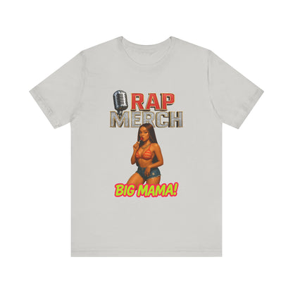 Rap Merch Big Mama Unisex Jersey Tee, Music Fans Shirt, Hip-Hop Apparel, Concert Outfit, Gift for Her
