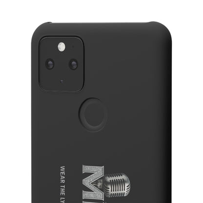 Rap Merch Snap Case for Music Lovers, Hip Hop Phone Cover, Mobile Accessories, Gift for Musicians, Trendy Phone Case