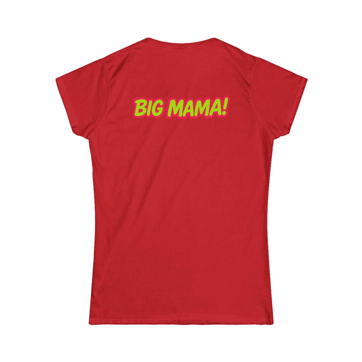 Rap Merch Women's Softstyle Tee - Big Mama Graphic Tee, Hip Hop Fashion, Gift for Music Lovers, Casual Chic Style, Birthday Gift
