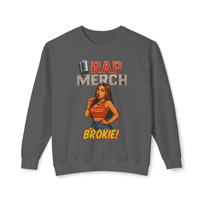 Rap Merch Unisex Crewneck Sweatshirt - Cool Hip-Hop Style, Perfect Gift for Music Lovers, Casual Streetwear, Birthday and Concert Attire