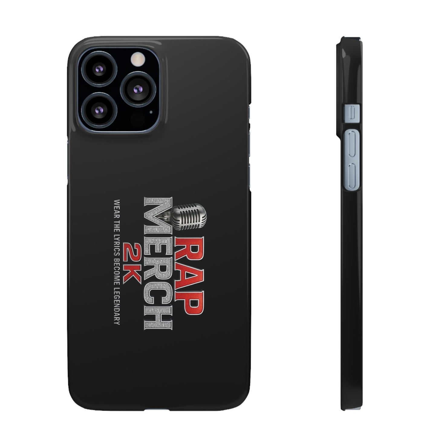 Rap Merch Snap Case for Music Lovers, Hip Hop Phone Cover, Mobile Accessories, Gift for Musicians, Trendy Phone Case