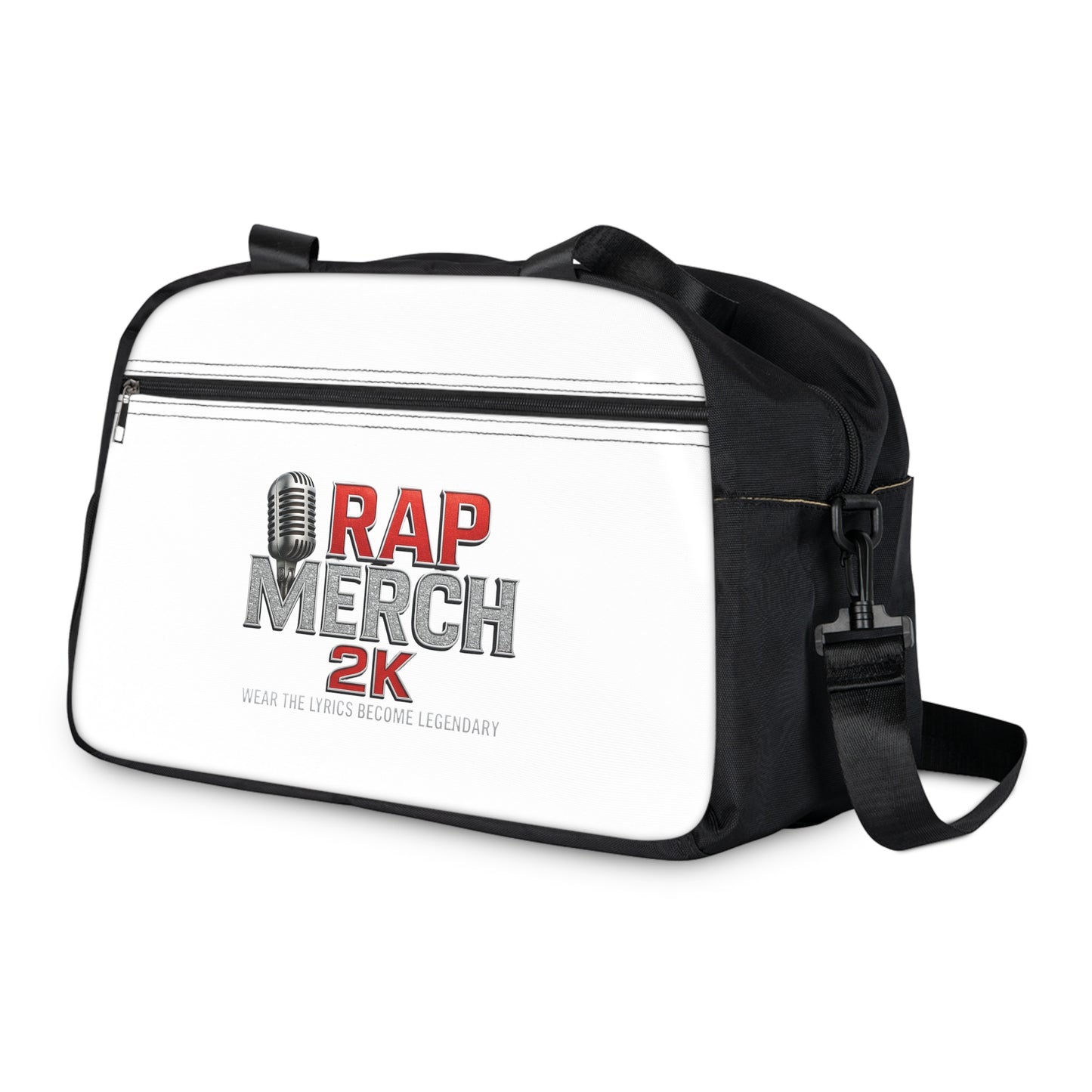 Rap Merch Fitness Handbag | Gym Bag, Music Lover's Tote, Workout Gear, Stylish Sports Bag, Unique Gift for Rap Fans