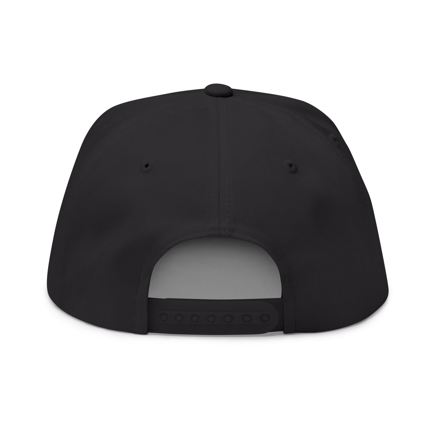 Flat Bill Cap — "Blunt Busters" Embroidered Snapback