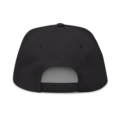 Flat Bill Cap — "Blunt Busters" Embroidered Snapback