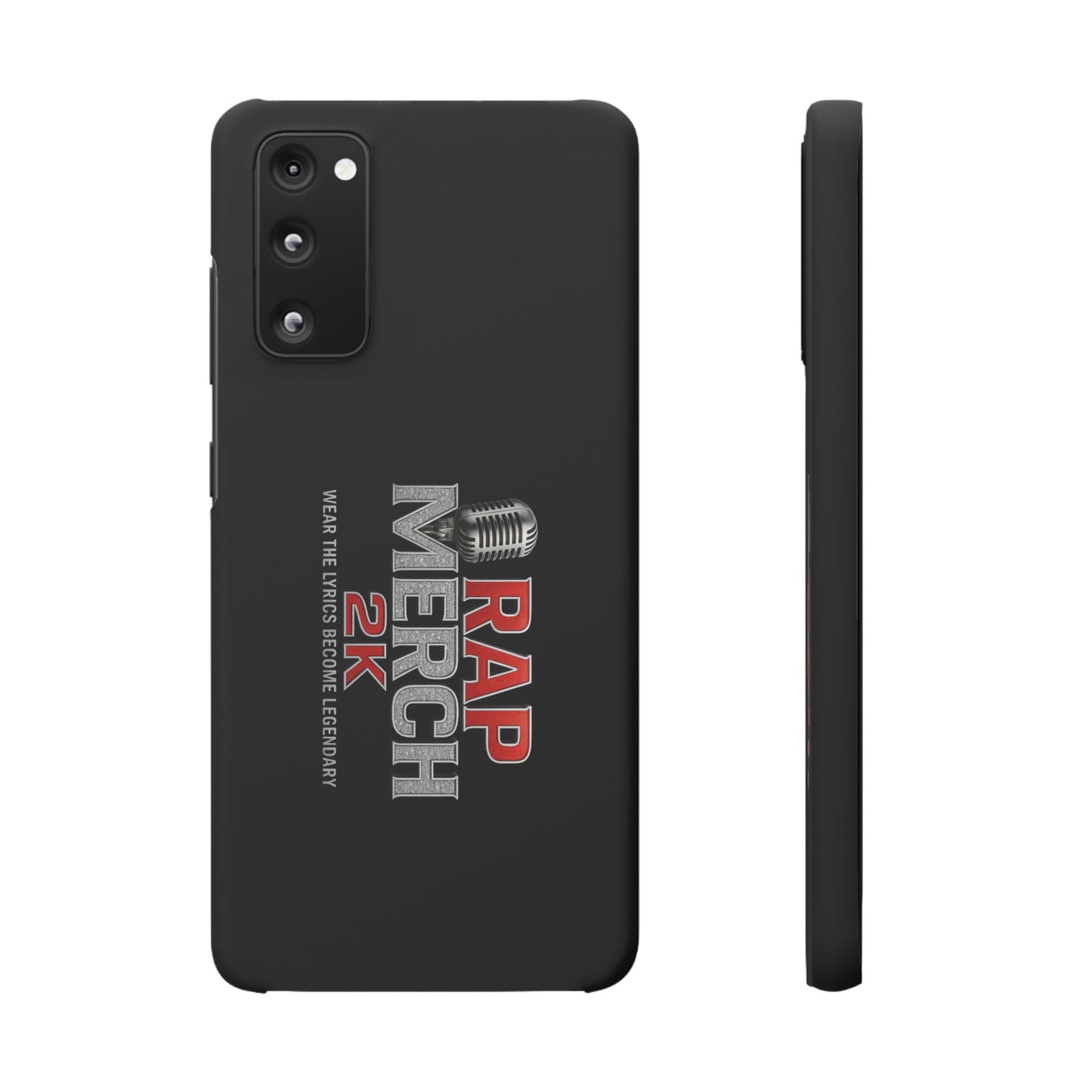 Rap Merch Snap Case for Music Lovers, Hip Hop Phone Cover, Mobile Accessories, Gift for Musicians, Trendy Phone Case