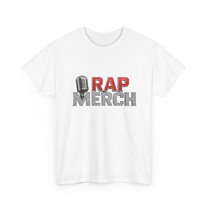 Rap Merch Unisex Heavy Cotton Tee - Perfect for Music Lovers, Gift for Hip-Hop Fans, Streetwear Style, Concert Outfit, Festival Apparel