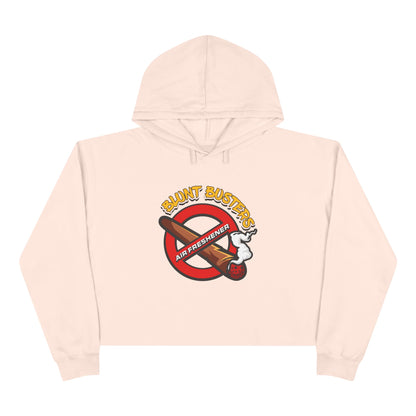 Ghostbuster Crop Hoodie - Retro Style, Perfect for Casual Wear, Halloween, & Fan Merchandise