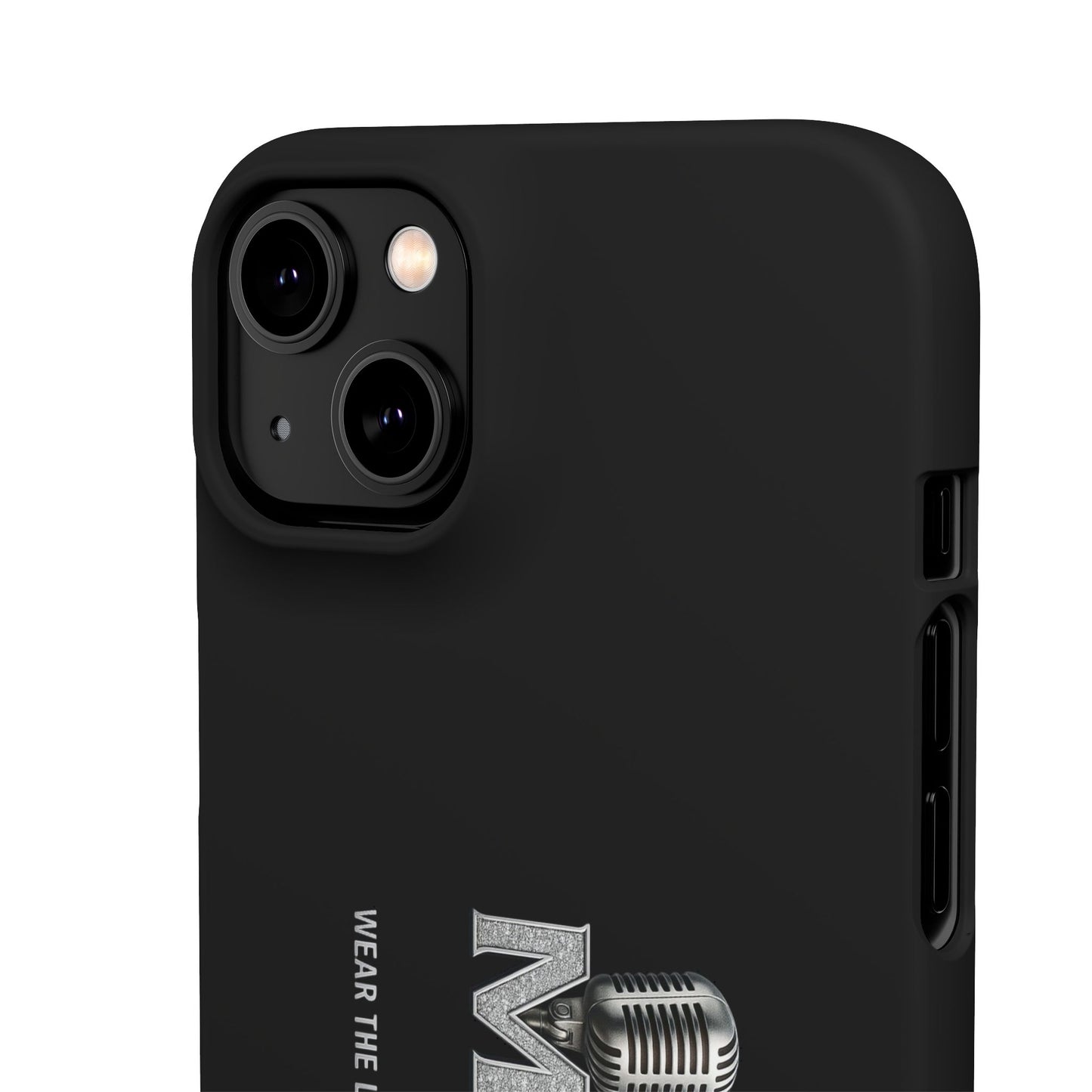 Rap Merch Snap Case for Music Lovers, Hip Hop Phone Cover, Mobile Accessories, Gift for Musicians, Trendy Phone Case